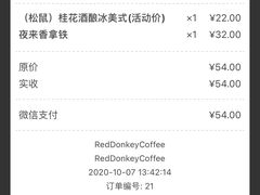 -red donkey coffee