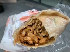 牛肉鸡蛋牛柳千张-高麦卷饼王(星海生活广场店)