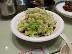 白灼有机菜花-老边饺子馆(金源店)