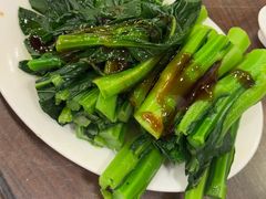 白灼蚝油碧绿鲜菜心-丽的面家(多宝路店)