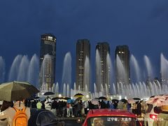 -大连星海广场音乐喷泉