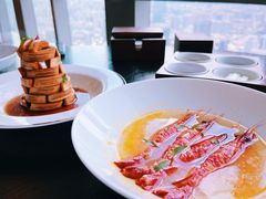 黄金九节虾-广州柏悦酒店·悦景轩·粤菜餐厅