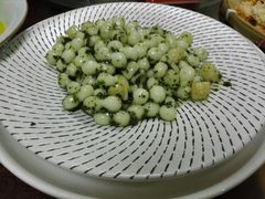 荠菜圆子炒干贝-渝小厨(新吴店)