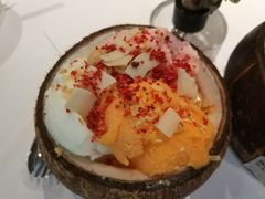 彩虹雪球椰冻-椰子日记(世欧广场店)