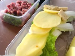 -热火朝天鲜切牛肉火锅(南强街巷店)