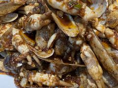 蛏子辣炒-天津乾毓德饭庄·清真传统炒菜·海鲜烧烤(咸阳路店)