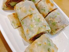 葱饼卷牛肉-台北楚楚园馅饼粥(虹桥南丰城店)