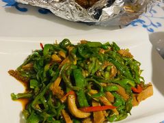 青椒炒毛肚-小菜园新徽菜(合肥滨湖世纪金源店)