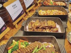 自助取餐区-万达瑞华酒店美食汇自助餐厅(楚河汉街店)