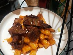 -东来菜馆•手抓海鲜家常菜•海鲜锅贴(鸽子窝店)