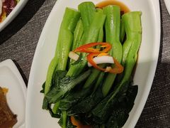 白灼广东菜心-御花园·粤菜·海鲜火锅(中山公园店)