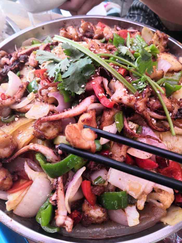 盐都干锅王(川音后街店)-"一直被安利的一家平价干锅就在川音校后门.