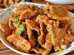 老式牛肉锅包-蒙艾里民族传统菜蒙餐