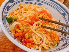 番茄鸡蛋拌面-晋来顺手擀面(金地花园店)