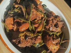 豇豆角炒鸡-谢虢彬名厨私房菜