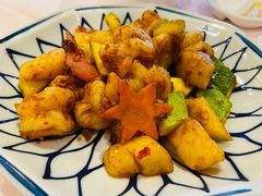 酱香带子炒虾球-誉八仙酒楼(静安大悦城店)