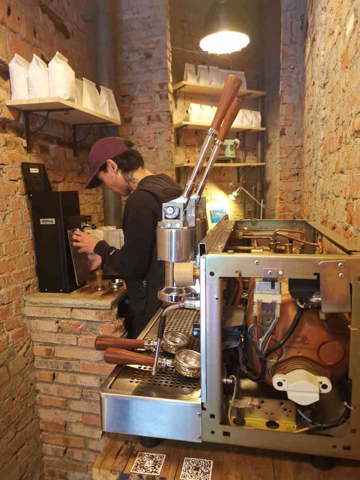 sewing machine coffee-"第一次来之前不晓得是网红店,门店真的超级.