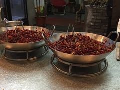 自助取餐区-王妈手撕烤兔