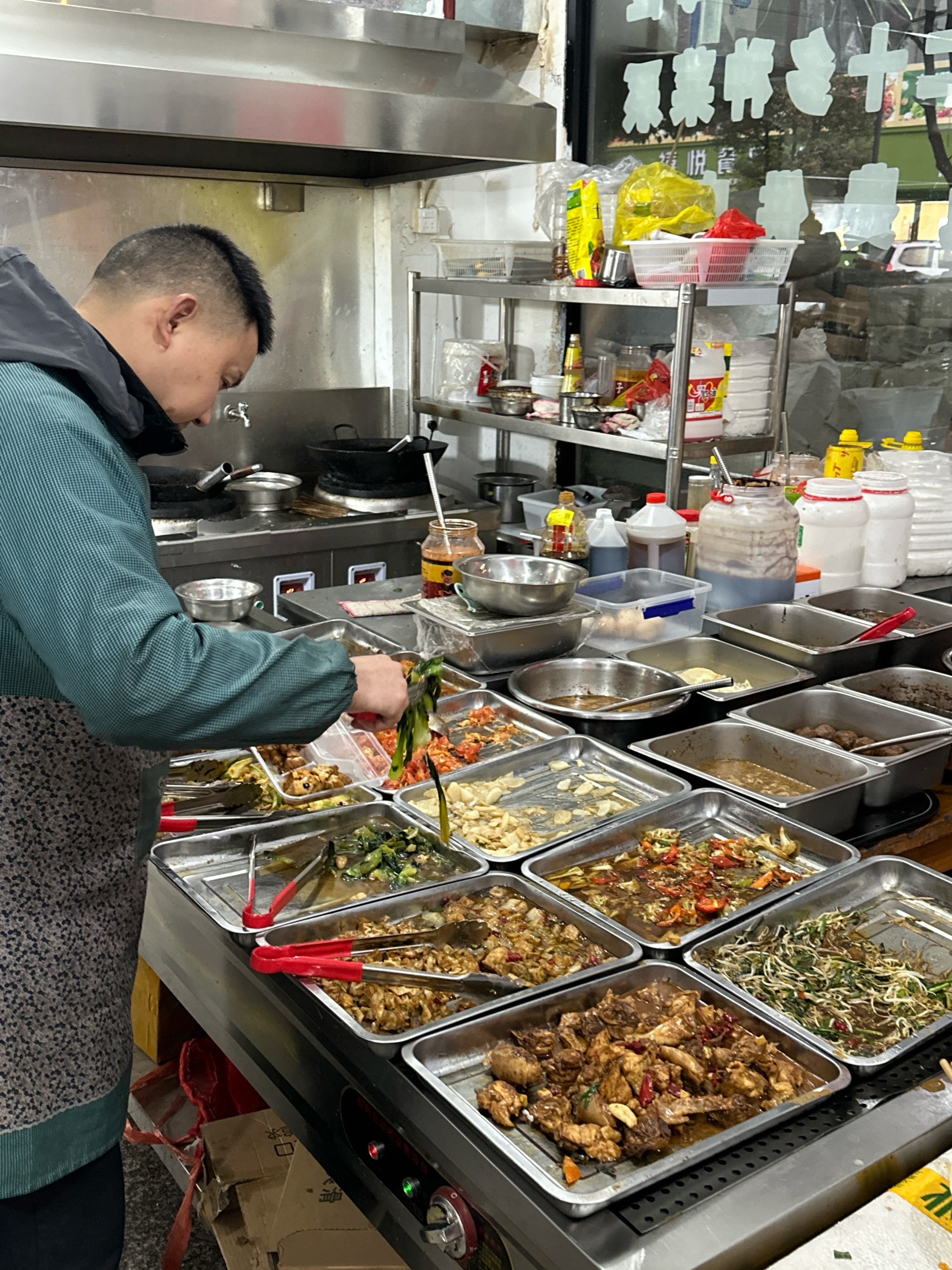 🔥街边15元自助快餐!