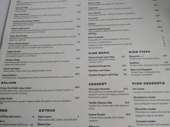 菜单-Lake Hawea Hotel