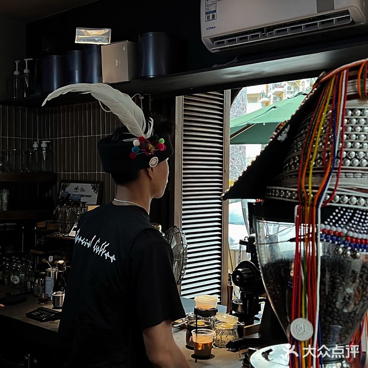 哈尼族女神特调咖啡！民族style！！
