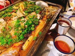-探鱼·鲜青椒爽麻烤鱼(银泰城店)