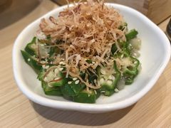 芥末章鱼拌秋葵-胜博殿日式炸猪排(西红门店)