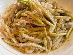 虾籽韭黄炒桂鱼丝-扬州香格里拉·香宫中餐厅