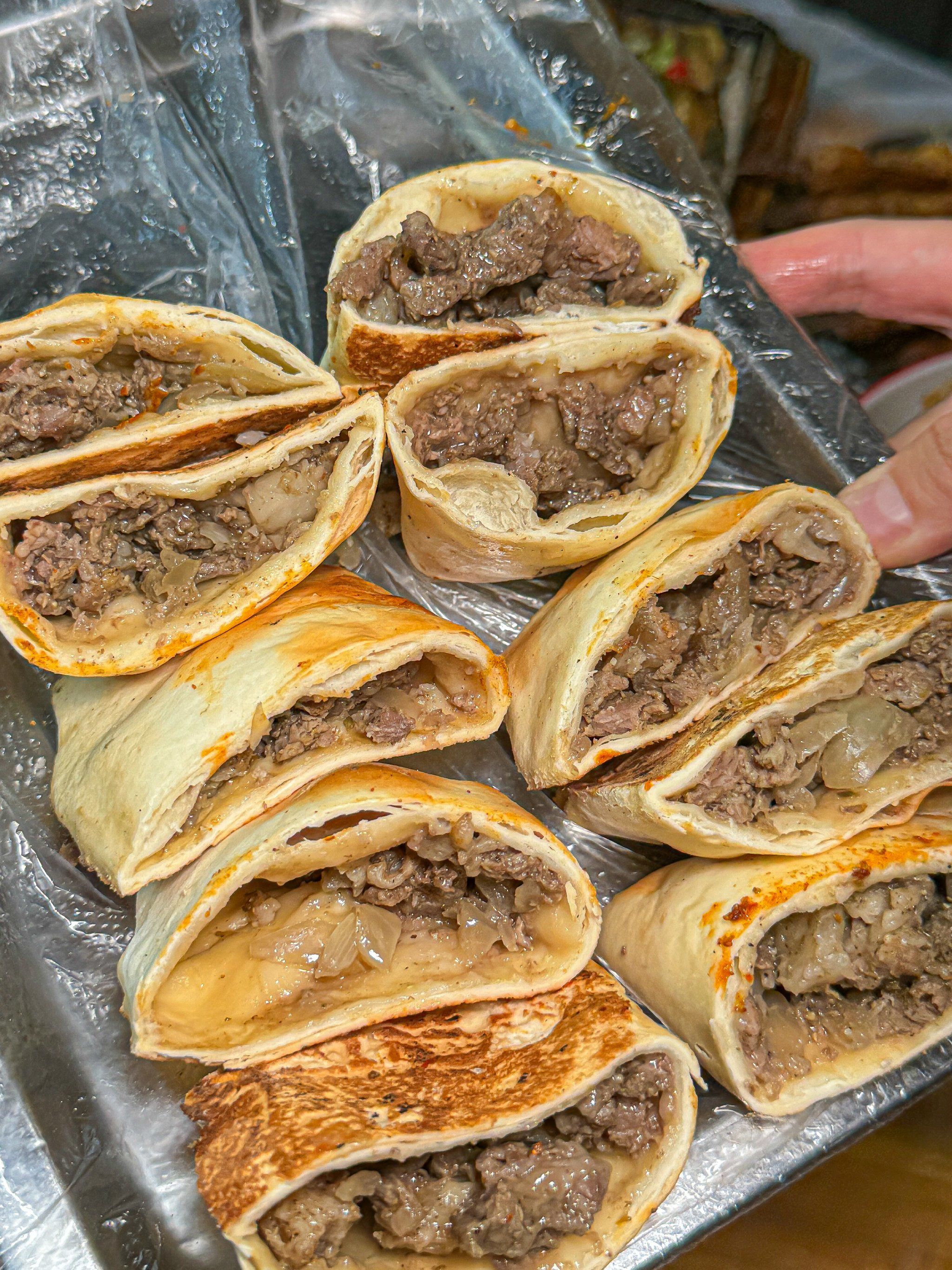 原来新疆烤包子用料这么足!好香好香!