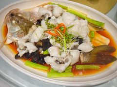 鲜花椒起片蒸海鲈鱼-胡记饭店(保工街店)