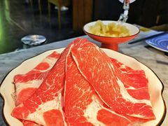 谷饲肥牛眼肉-澳美徕·港式花胶鸡火锅(高新万达店)