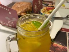 手打百香果柠檬茶-杯子红牛排(创意产业园店)