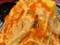 赤焰蟹山熔岩盖饭配味噌汤-無雙居酒屋(北京路店)