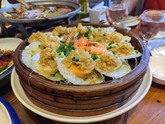 蒜蓉粉丝蒸扇贝-赶海部落海鲜城(海阳路店)