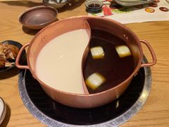 寿喜豆乳鸳鸯锅-伊豆野菜村(大族广场店)