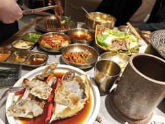 -草家酱蟹炭火烤肉店(珲春南路一店)