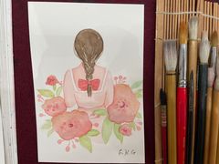 -谷隆画舍·国画书法素描彩铅水彩