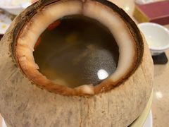 原只椰子炖竹丝鸡汤-点都德(华强南店)
