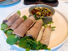薄荷牛舌卷-半山腰·云南菜(侨福芳草地店)