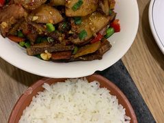 烟笋炒腊肉-建辉湖南土菜馆(南大街店)