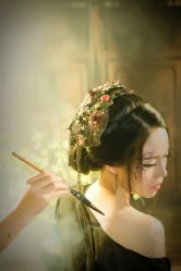 点击看大图 透骨香-九月鹰飞汉服摄影工作室