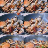 太好吃了！🔥助农买的大闸蟹巨无霸，绝美配方💜