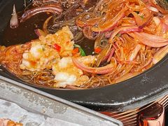 蒜蓉粉丝虾-绿茶餐厅(蓝色港湾店)
