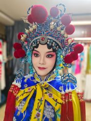 -胭脂猫京剧摄影