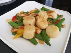 碧绿菌皇炒带子-喜粤8号(四海唐人街店)