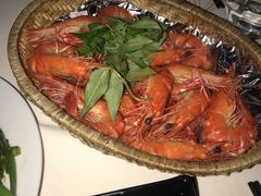 白灼虎皮虾-越海渔村