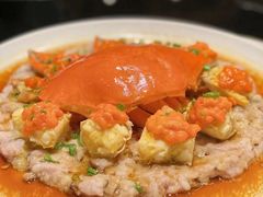 和乐蟹蒸手剁肉饼-广州文华东方酒店·江-由辉师傅主理
