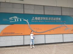 -龙阳路磁悬浮列车总站-停车场