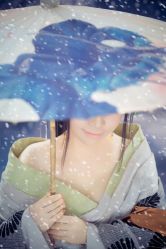 虞姬-九月鹰飞汉服摄影工作室