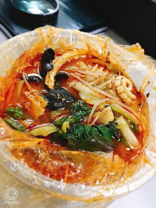 秀海福麻辣烫全素麻辣烫图片